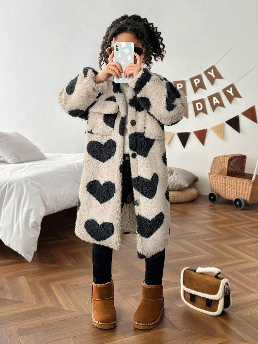 długa bluza guziki print