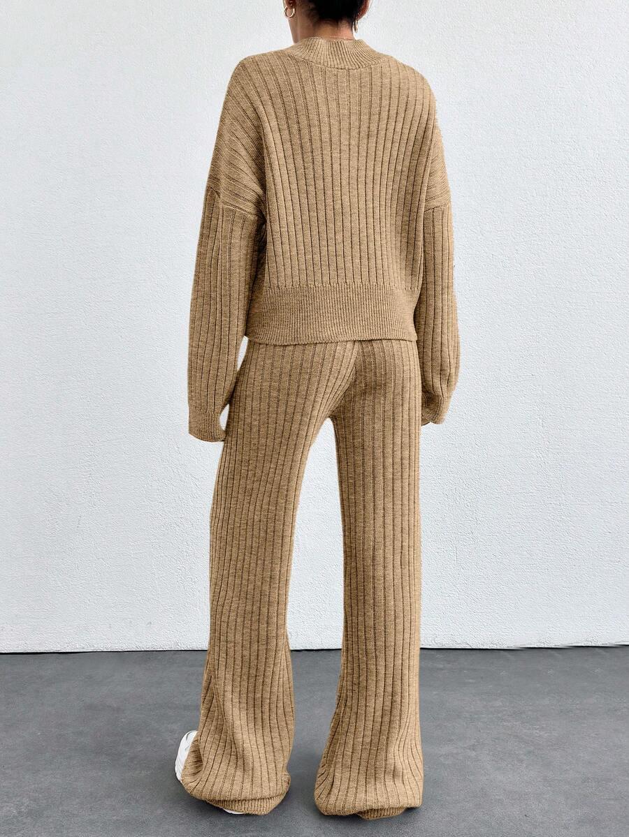 sweter spodnie komplet