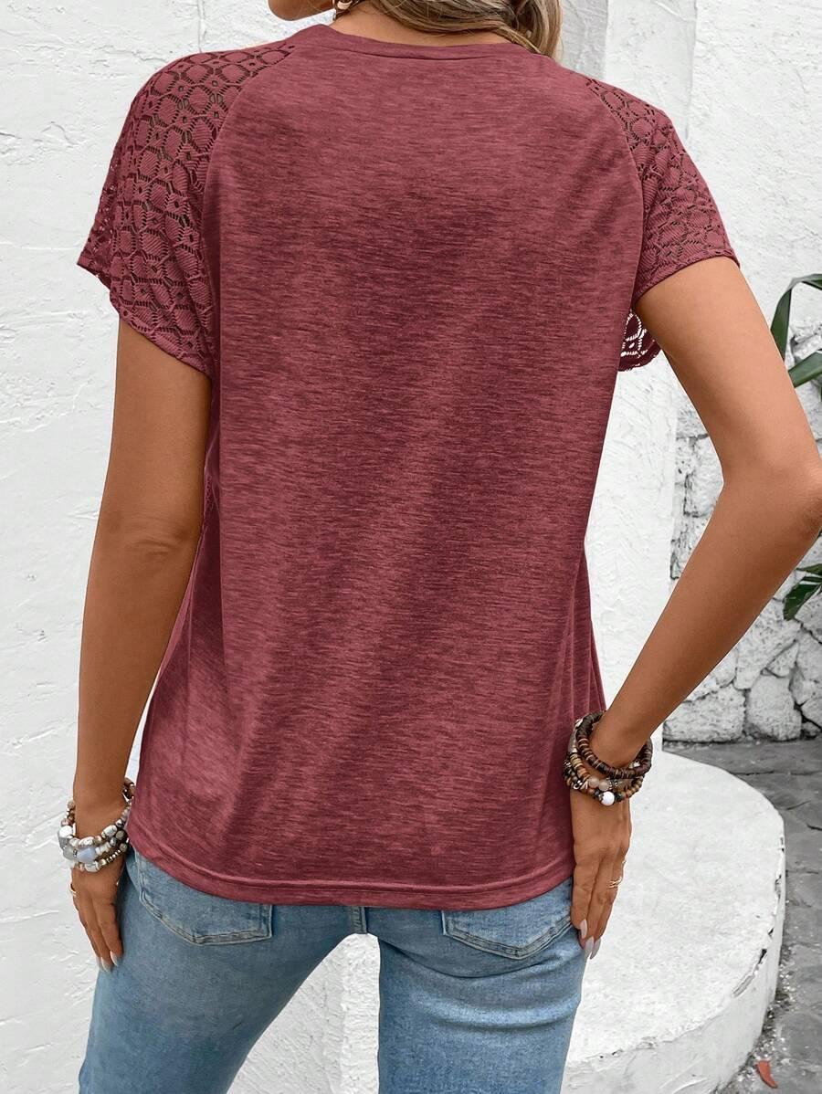 T-SHIRT OKRĄGŁY DEKOLT
