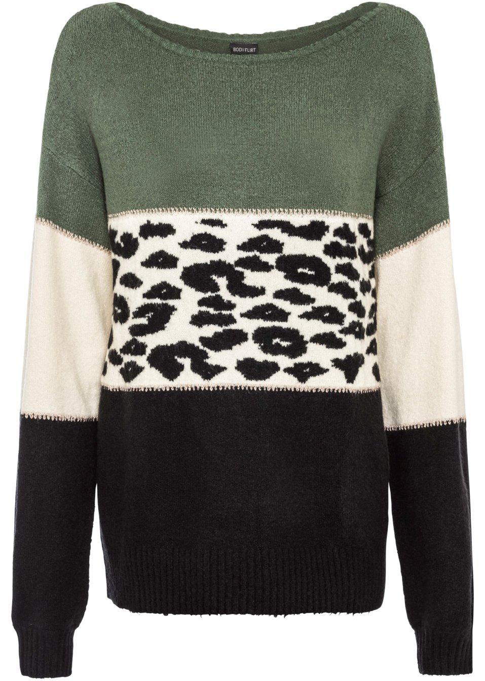 DZIANINOWY SWETER WZÓR