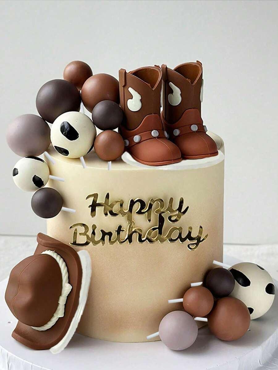 toppery ozdoby do tortu buty