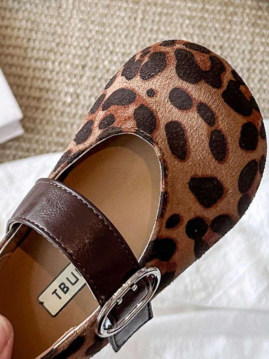 baleriny na rzepy animal print
