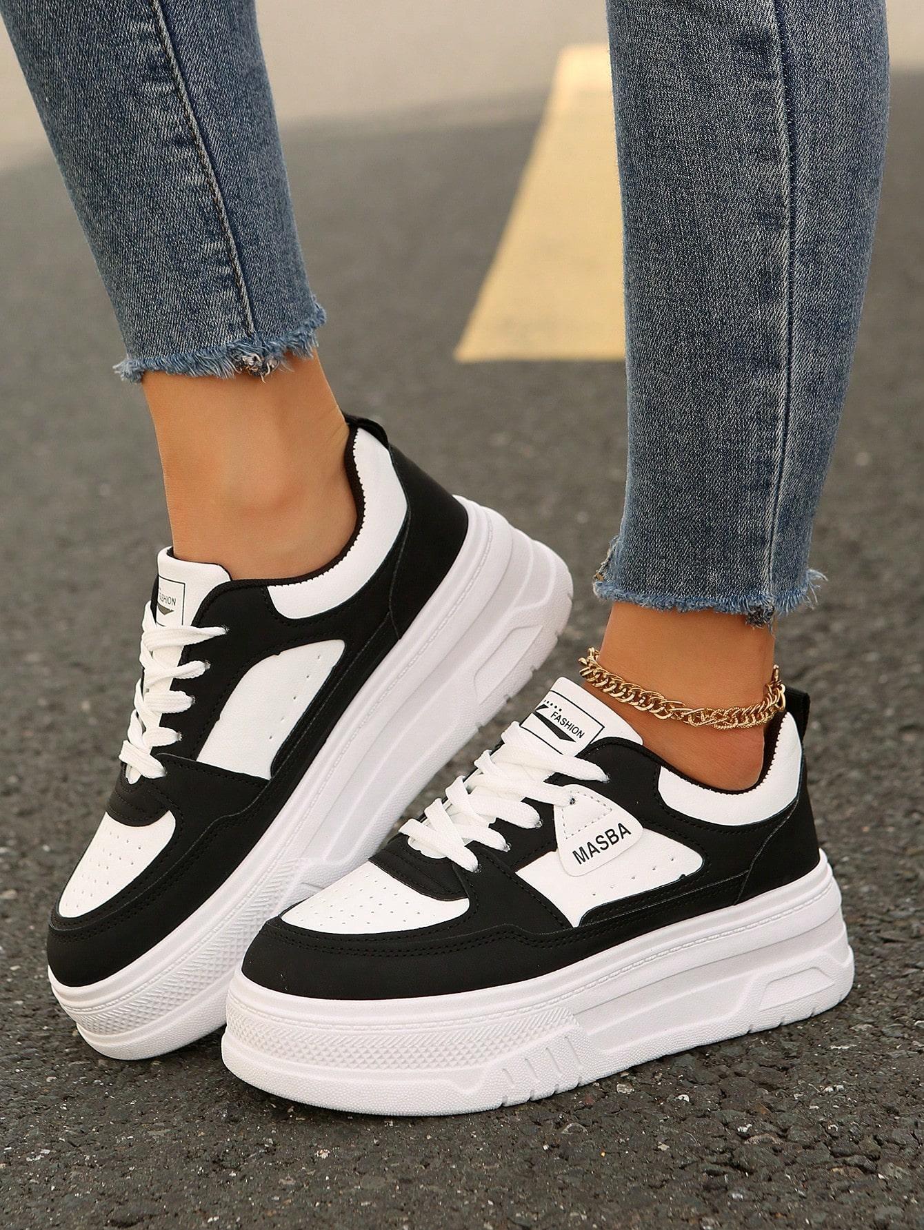 SZNUROWANE BUTY SPORTOWE 