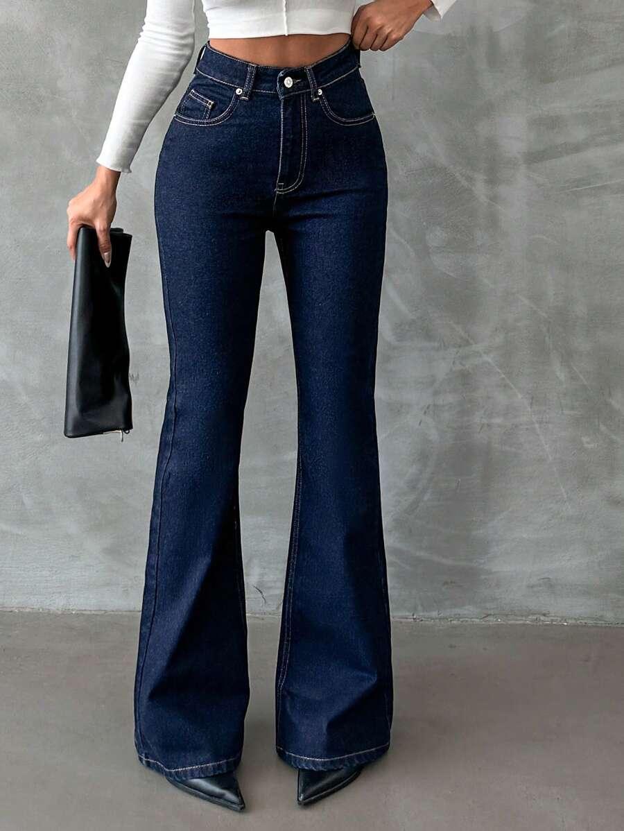 SPODNIE JEANS WYSOKI STAN