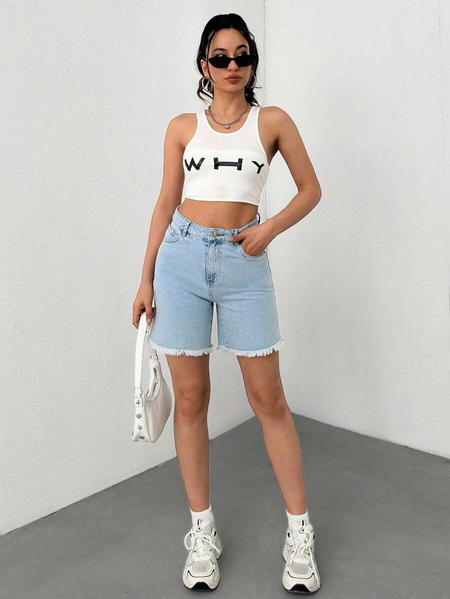 niebieskie spodenki jeans 