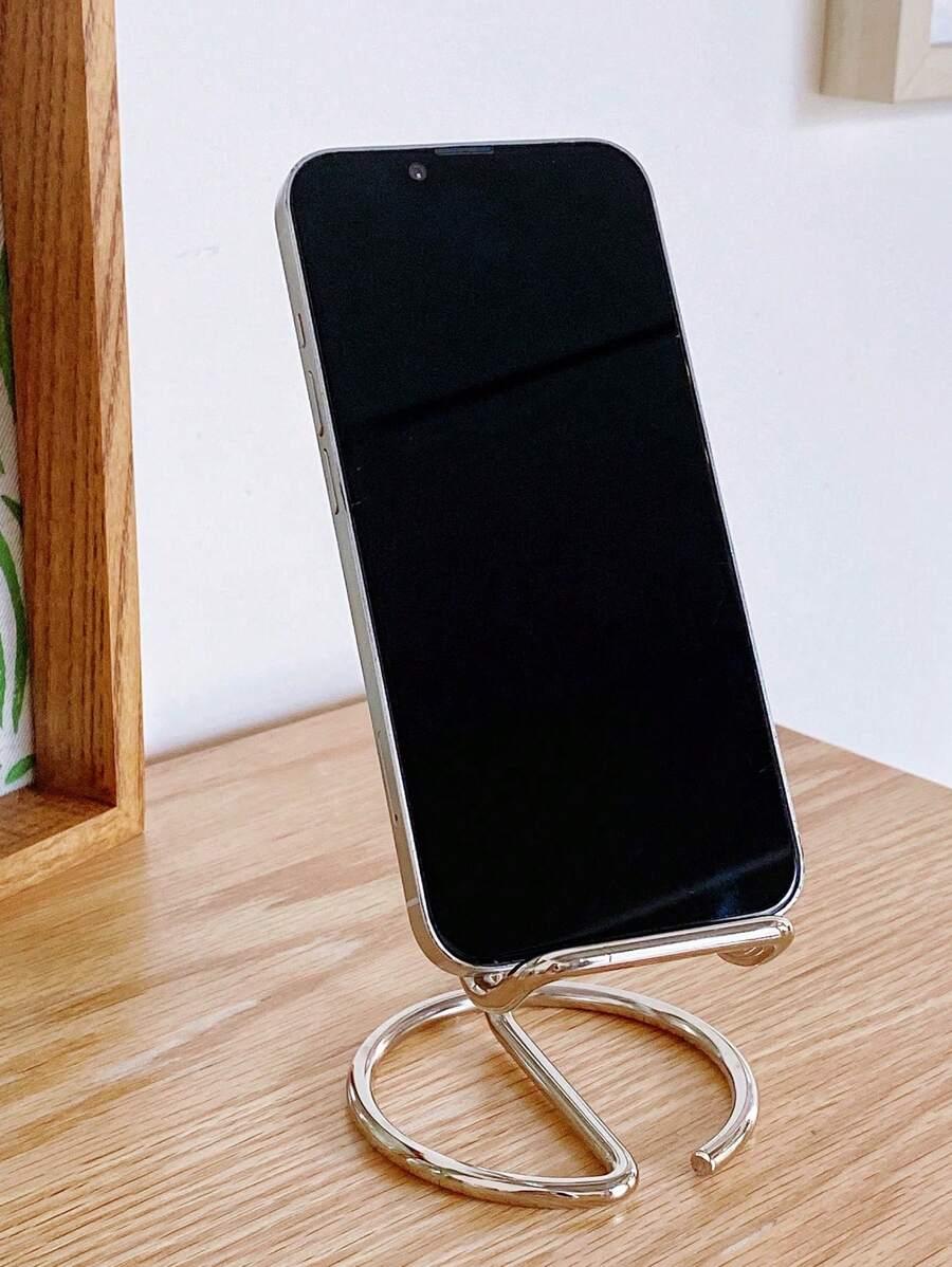metalowy stojak na telefon