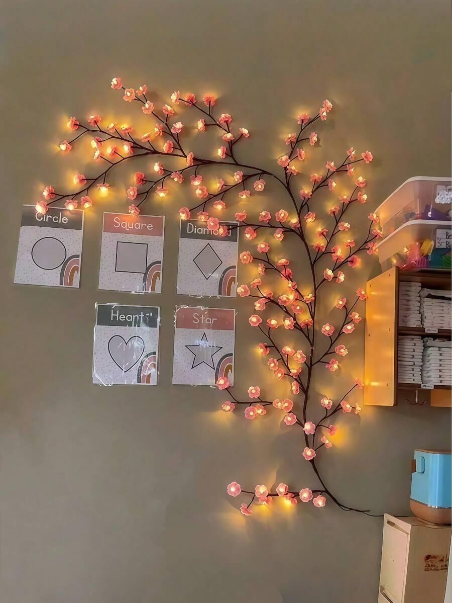 DEKORACJA ŚWIETLNA NA ŚCIANĘ