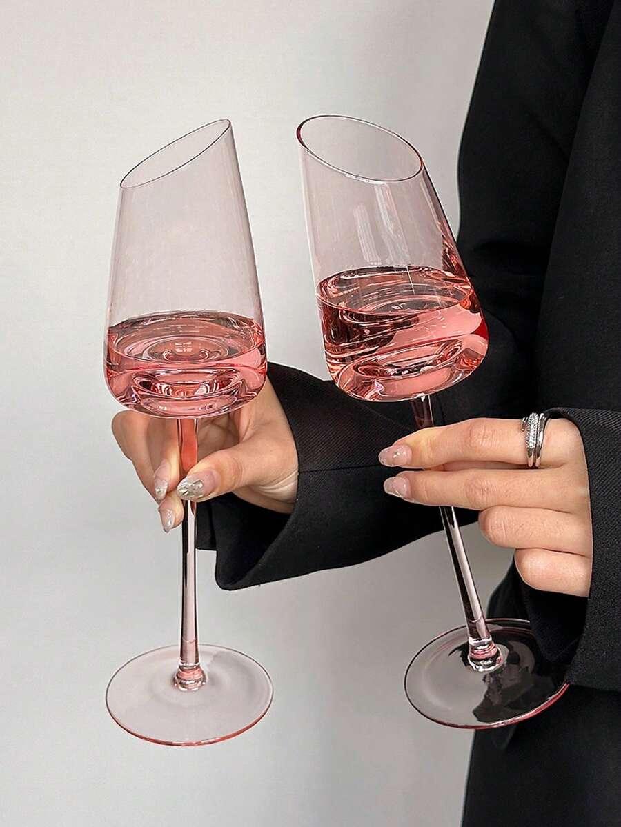 RÓŻOWY KIELISZEK 2-PACK