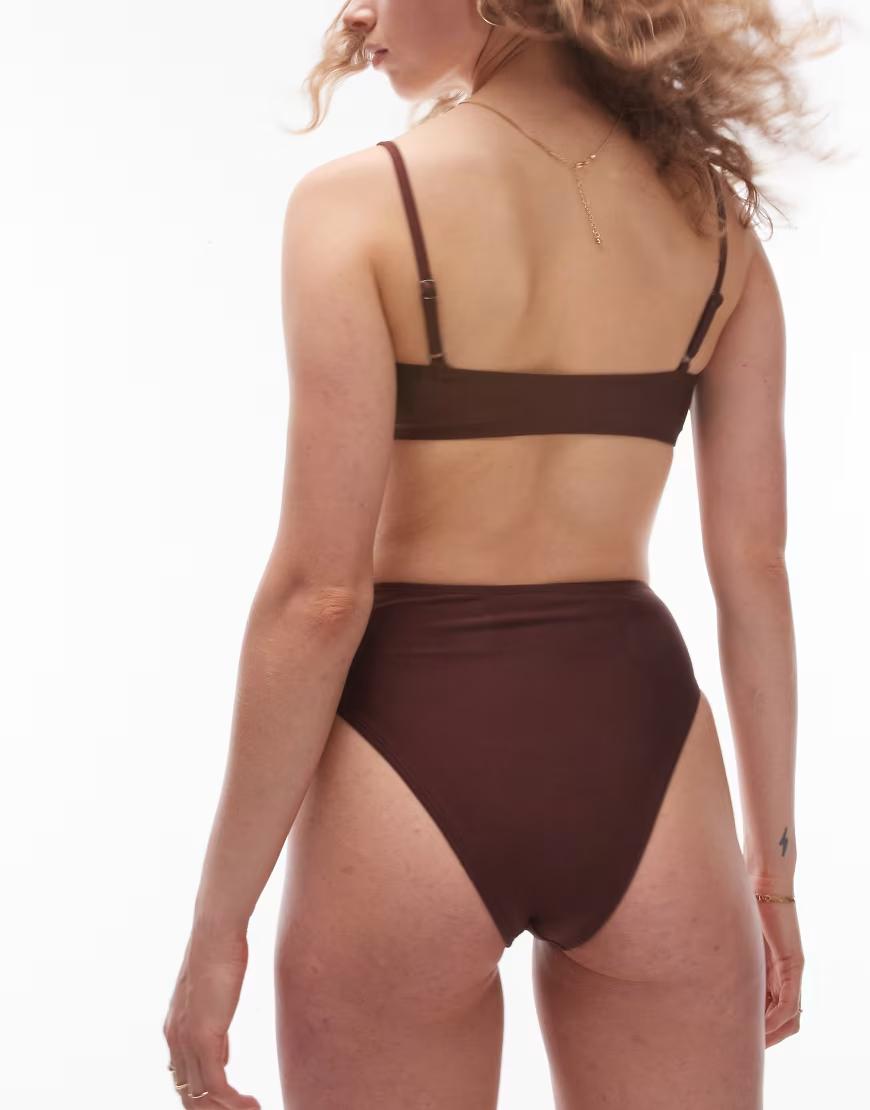 BRĄZOWY DÓŁ OD BIKINI