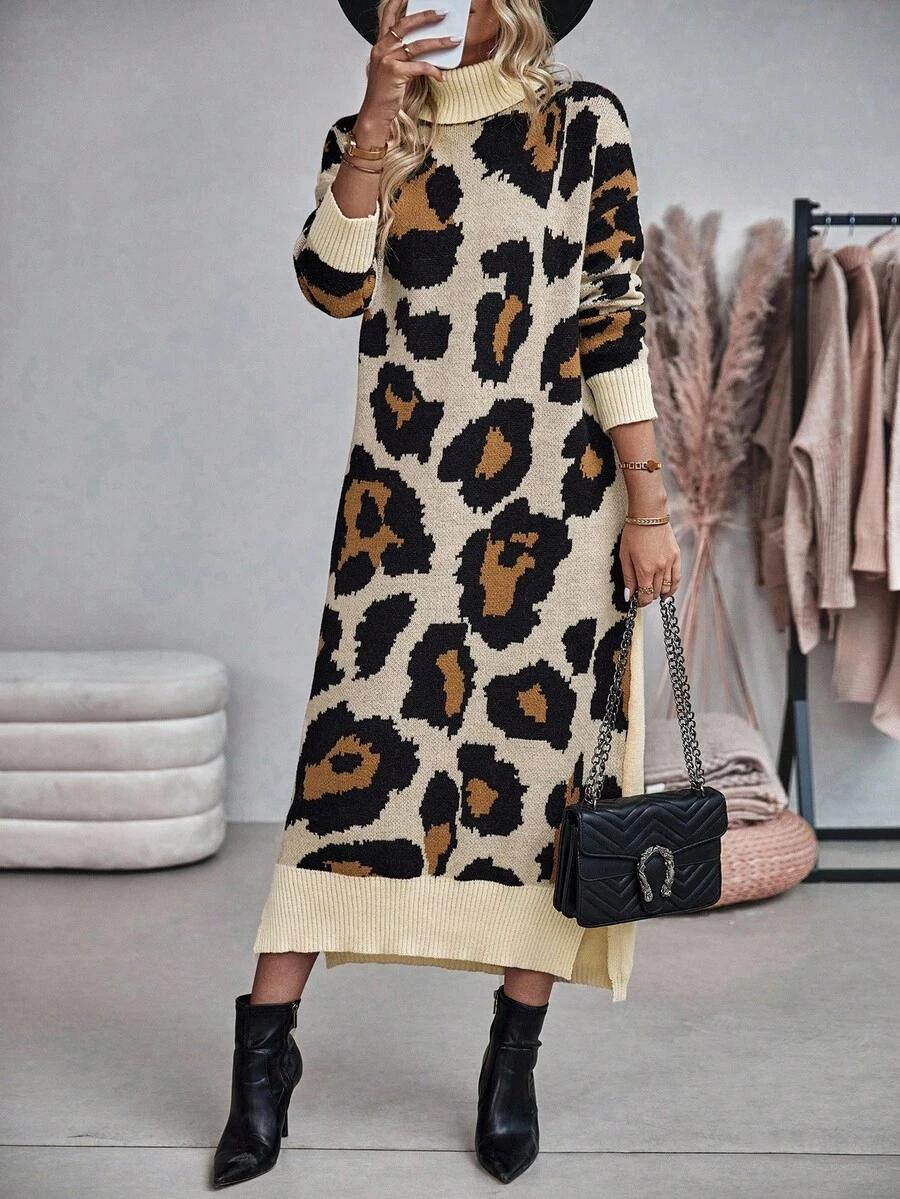 sukienka animal print