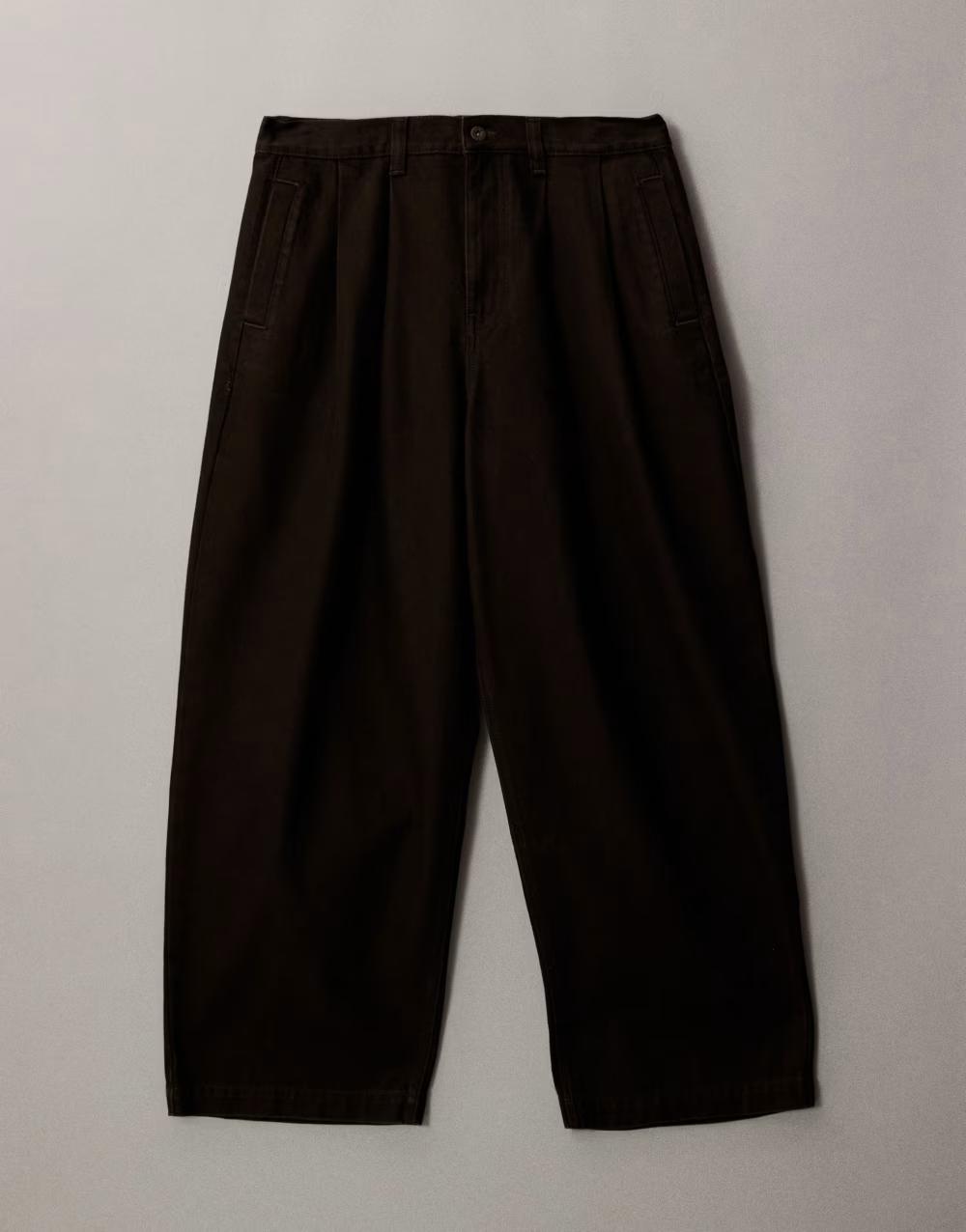BRĄZOWE spodnie jeans prosta nogawka