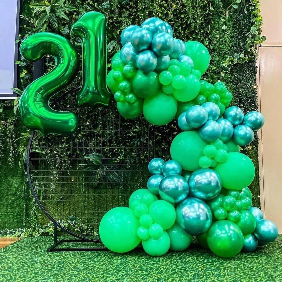 zielone BALONY 30 SZT