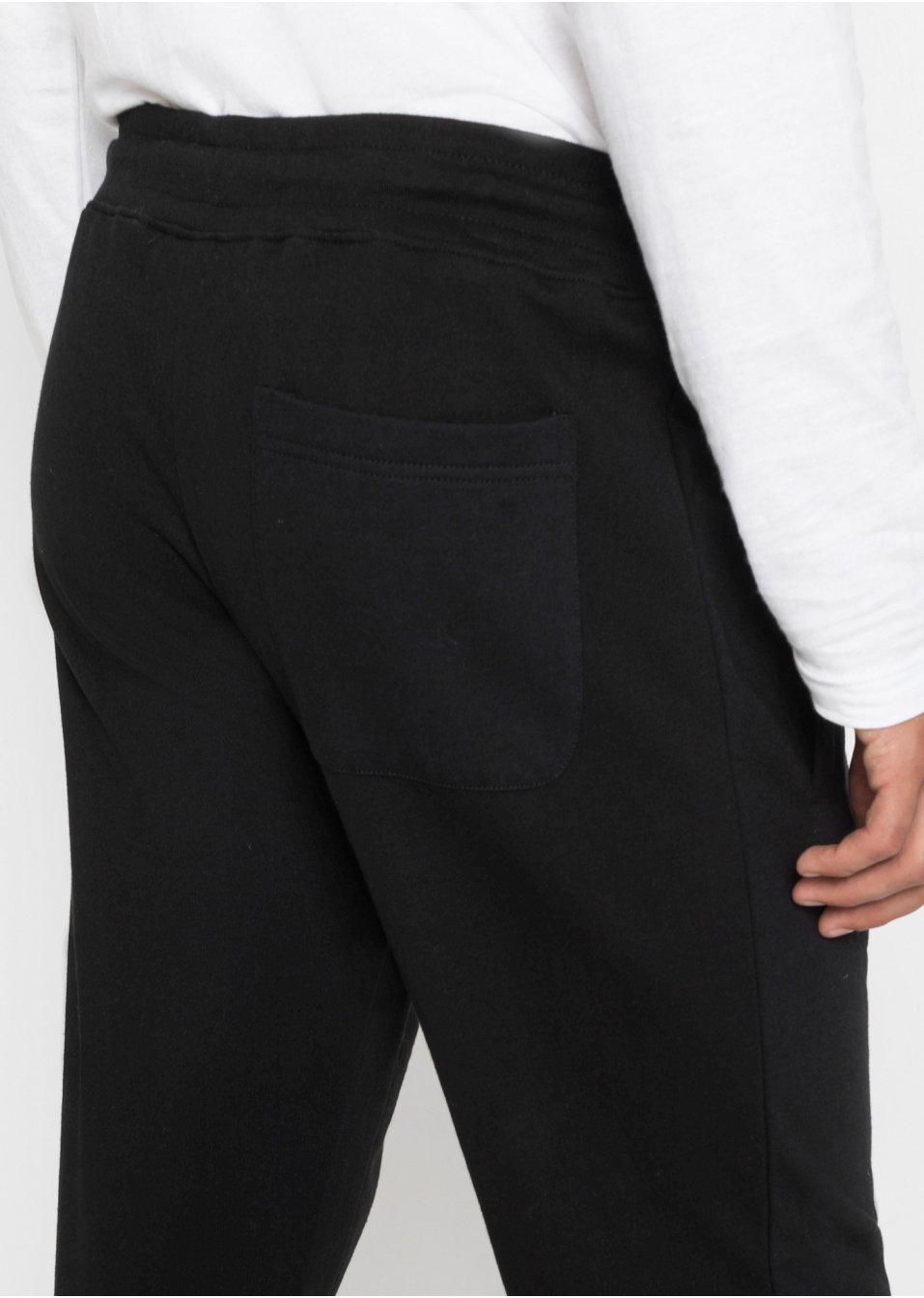 SPODNIE MĘSKIE DRESOWE PLUS SIZE BAWEŁNIANE 