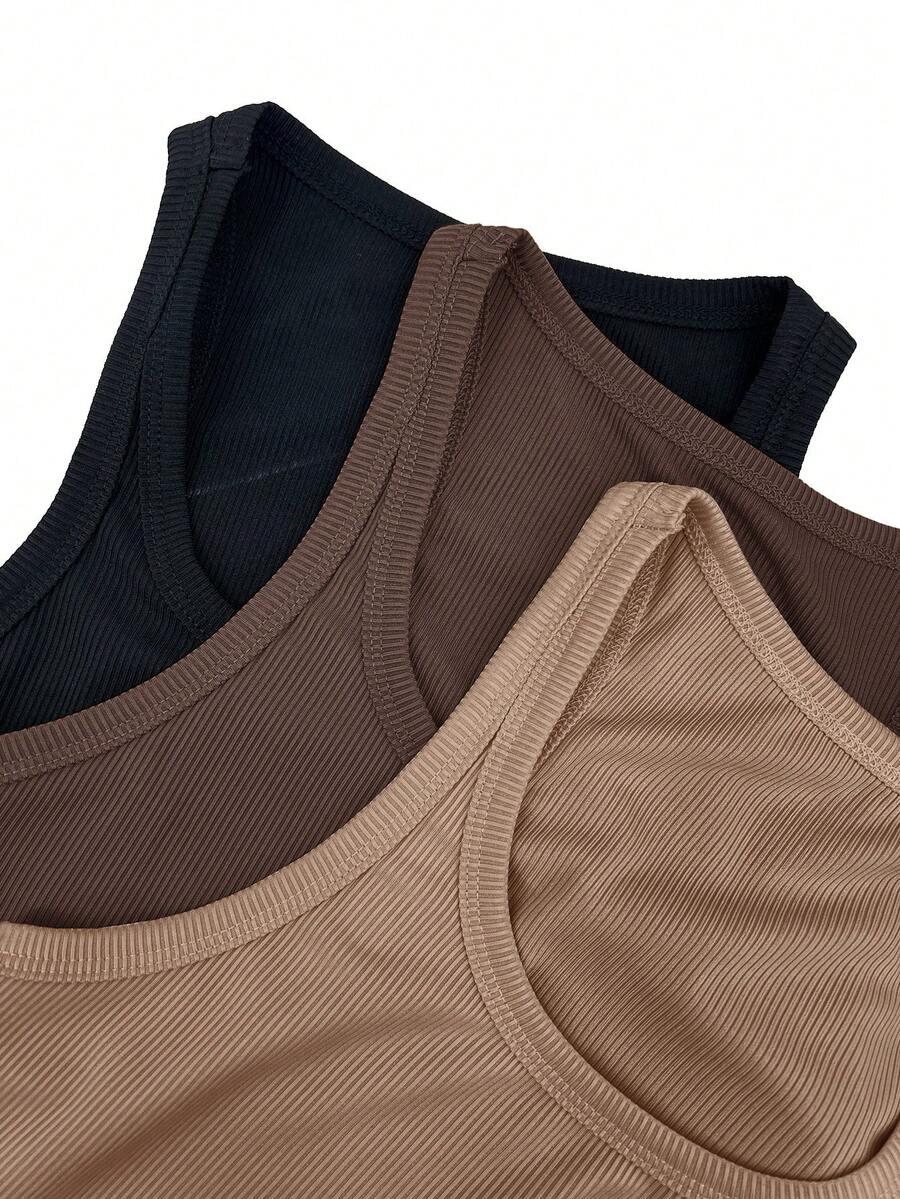 Marszczone topy 3-pack