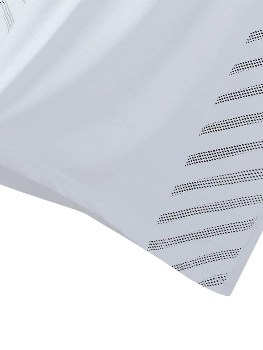 BIAŁY T-SHIRT SPORTOWY