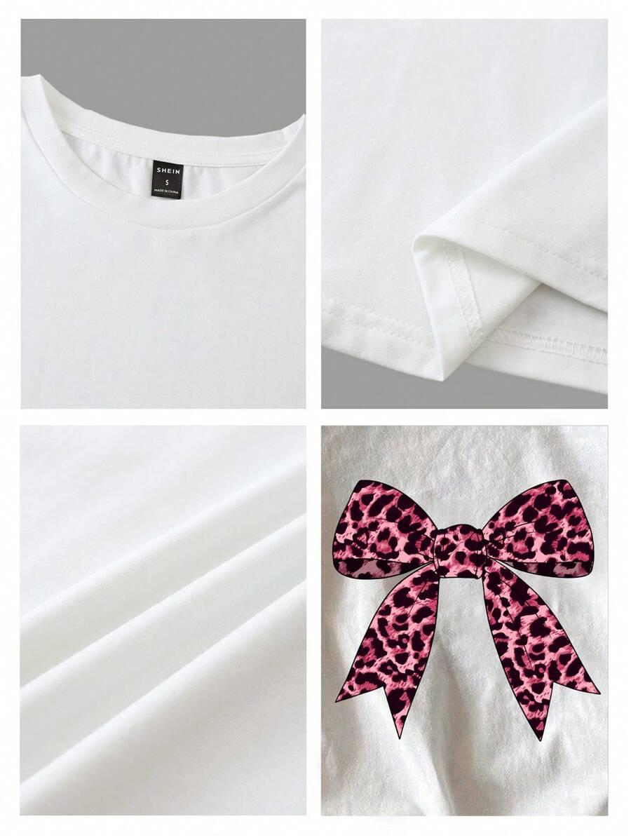 BIAŁY T-SHIRT PRINT
