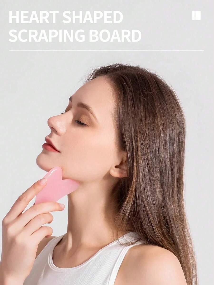 roller do twarzy gua sha zestaw