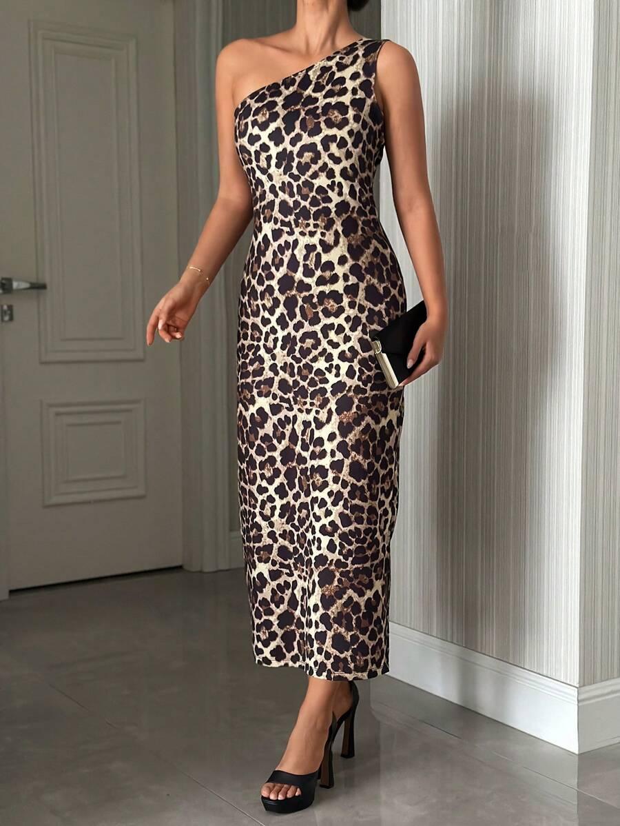 MAXI SUKIENKA ANIMAL PRINT 