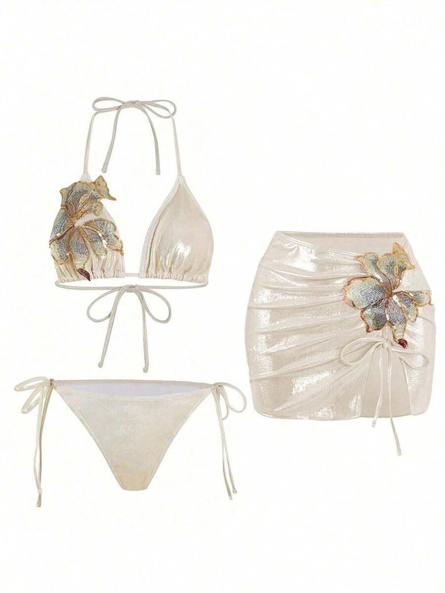 TRZYCZĘŚCIOWE BIKINI DAMSKIE