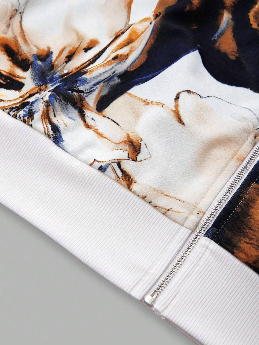 BLUZA ROZPINANA WZÓR