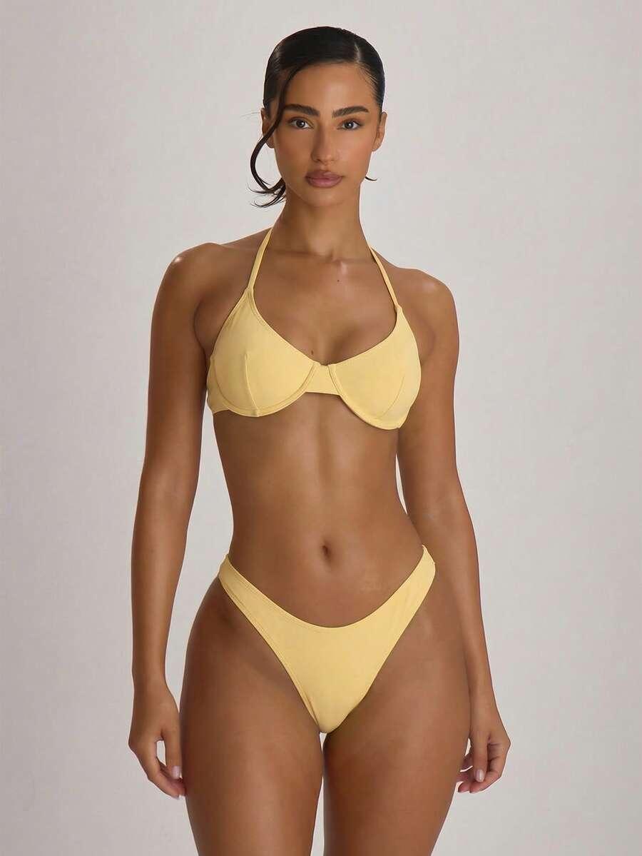 żółta góra od bikini 