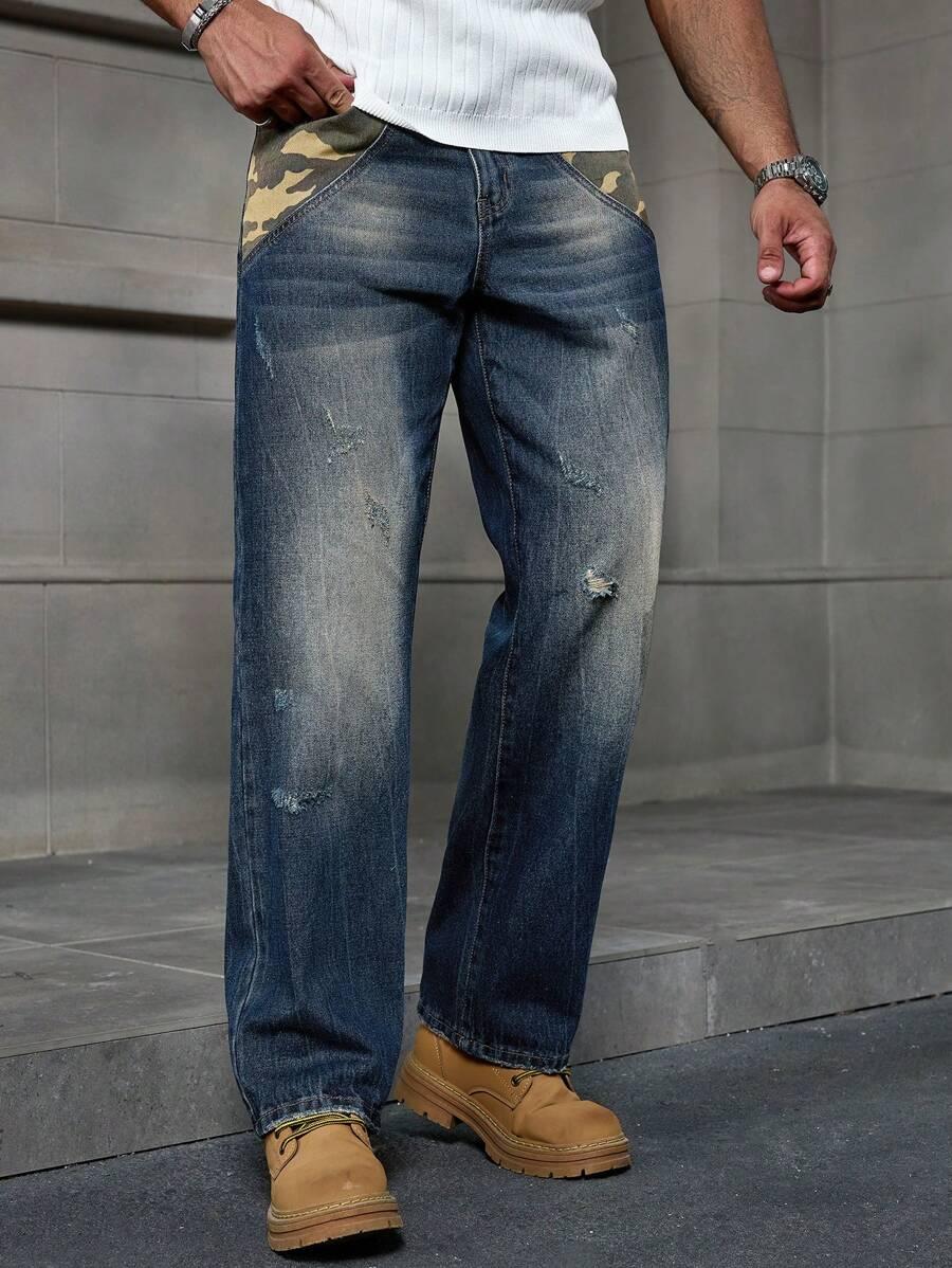 SPODNIE JEANS PROSTA NOGAWKA