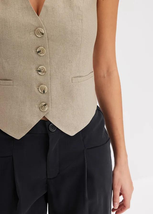KAMIZELKA DAMSKA PLUS SIZE LEN