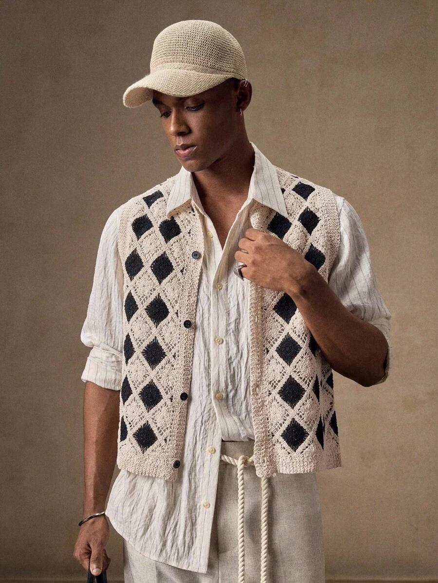 kamizelka kontrast haft