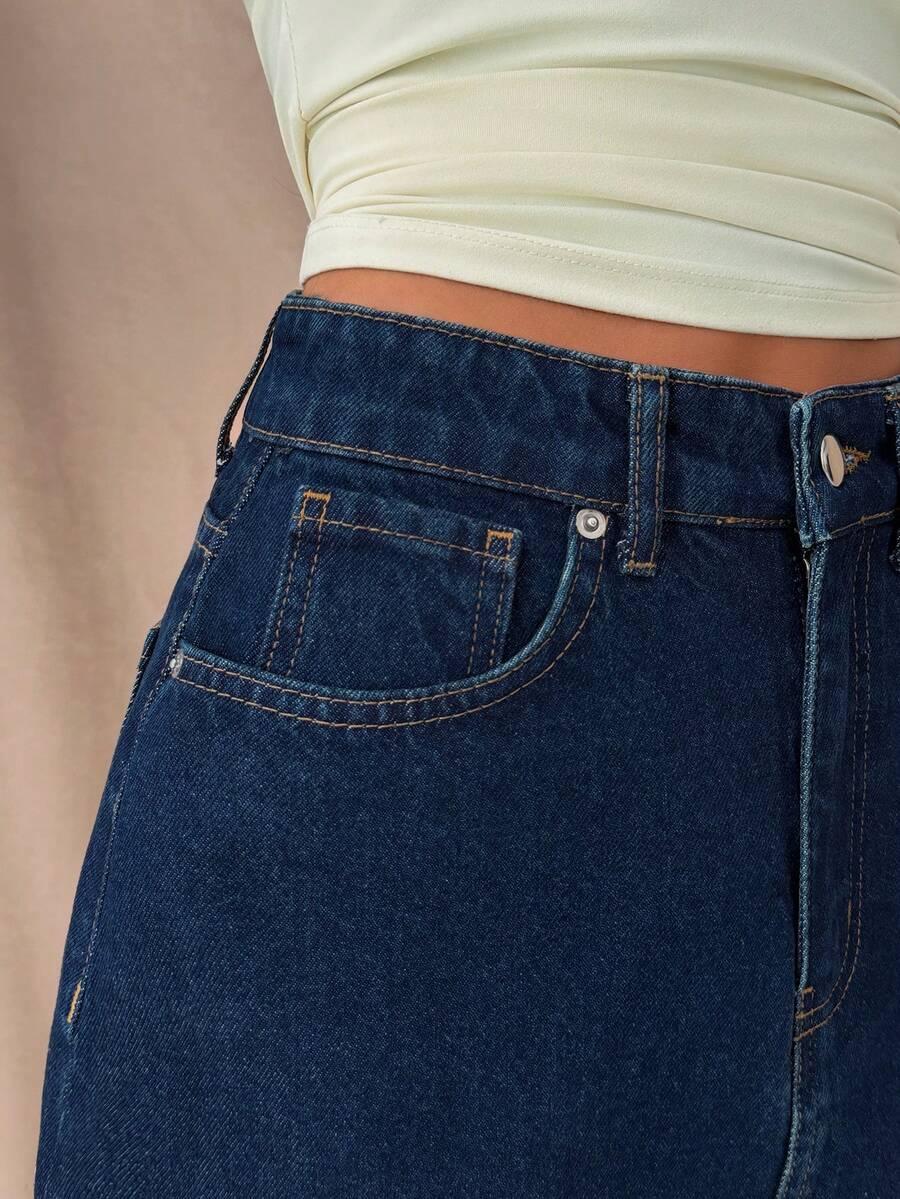 JEANSOWA SPÓDNICA MINI