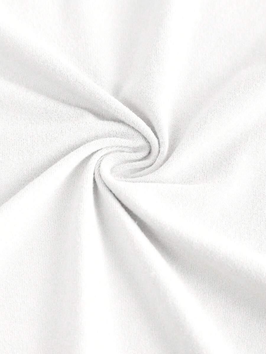 biały top basic