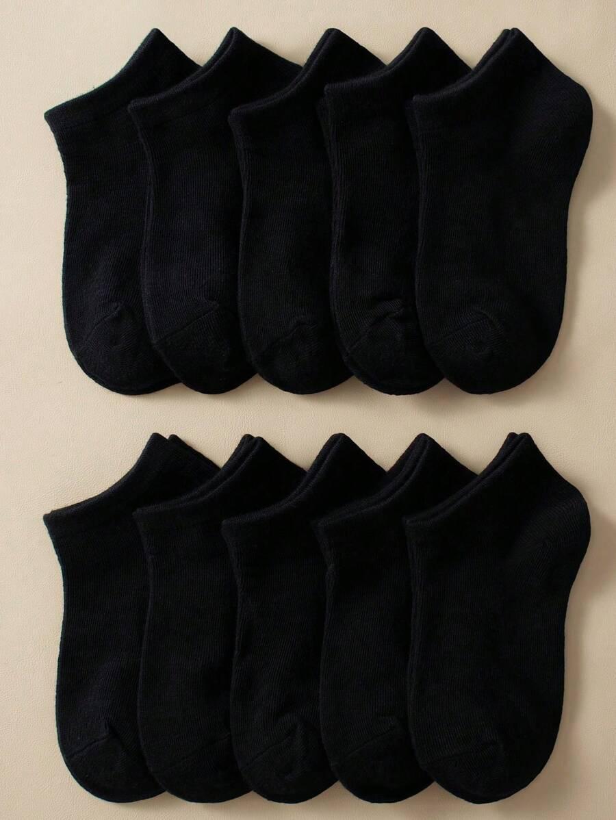 CZARNE SKARPETY 10-PACK