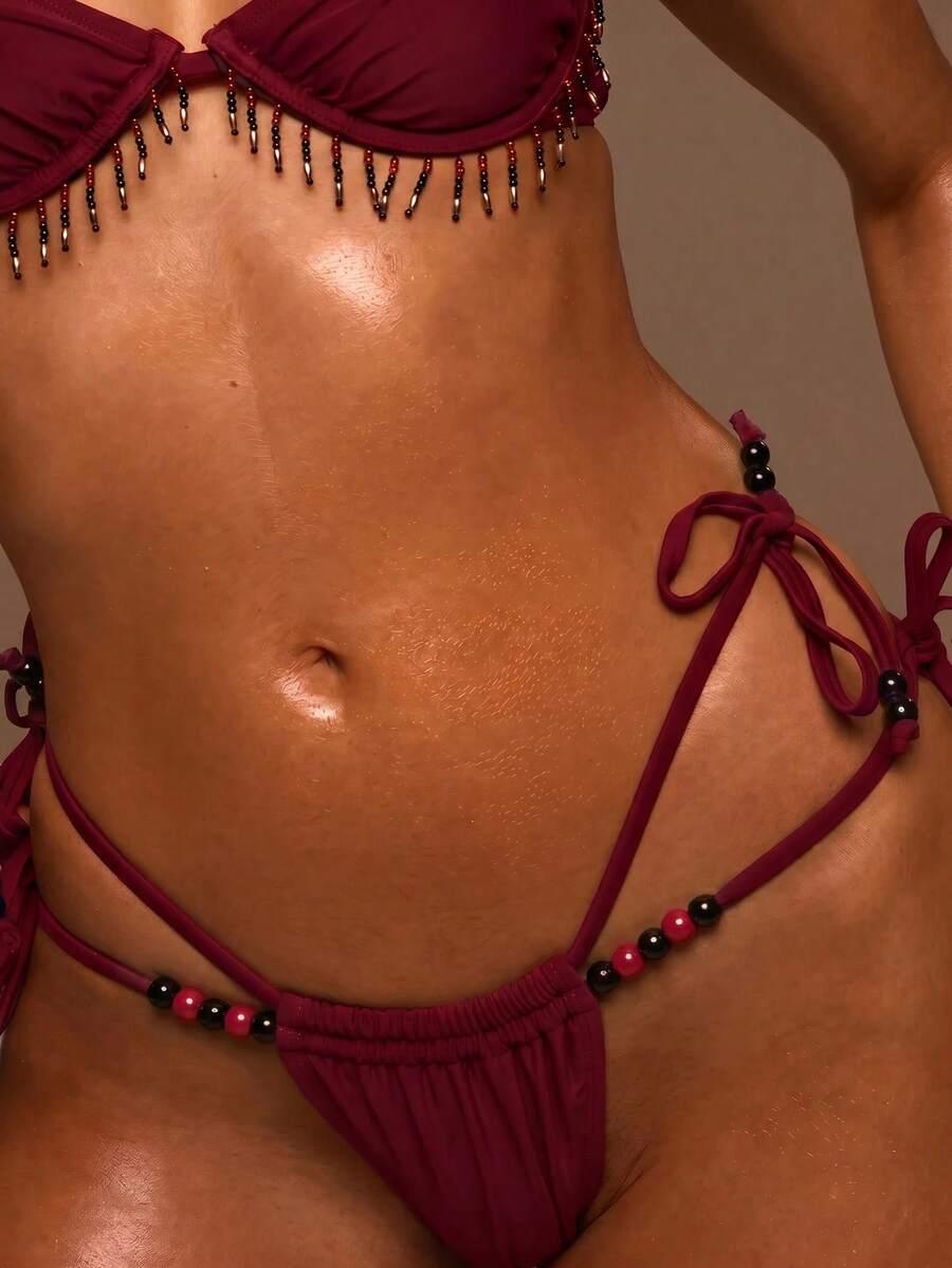 CZERWONY DÓŁ OD BIKINI
