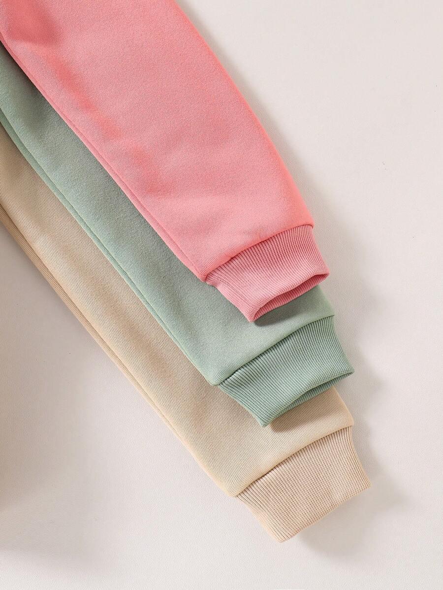 bluza z nadrukiem 3-pack