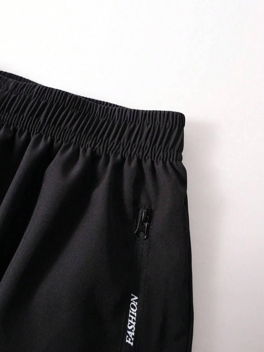 CZARNE SPODNIE CASUAL