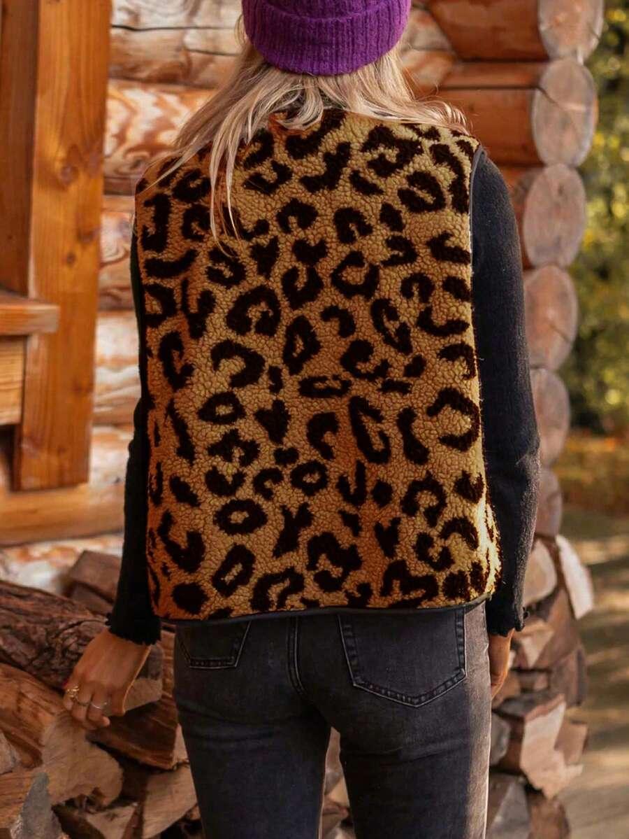 KAMIZELKA ANIMAL PRINT miś