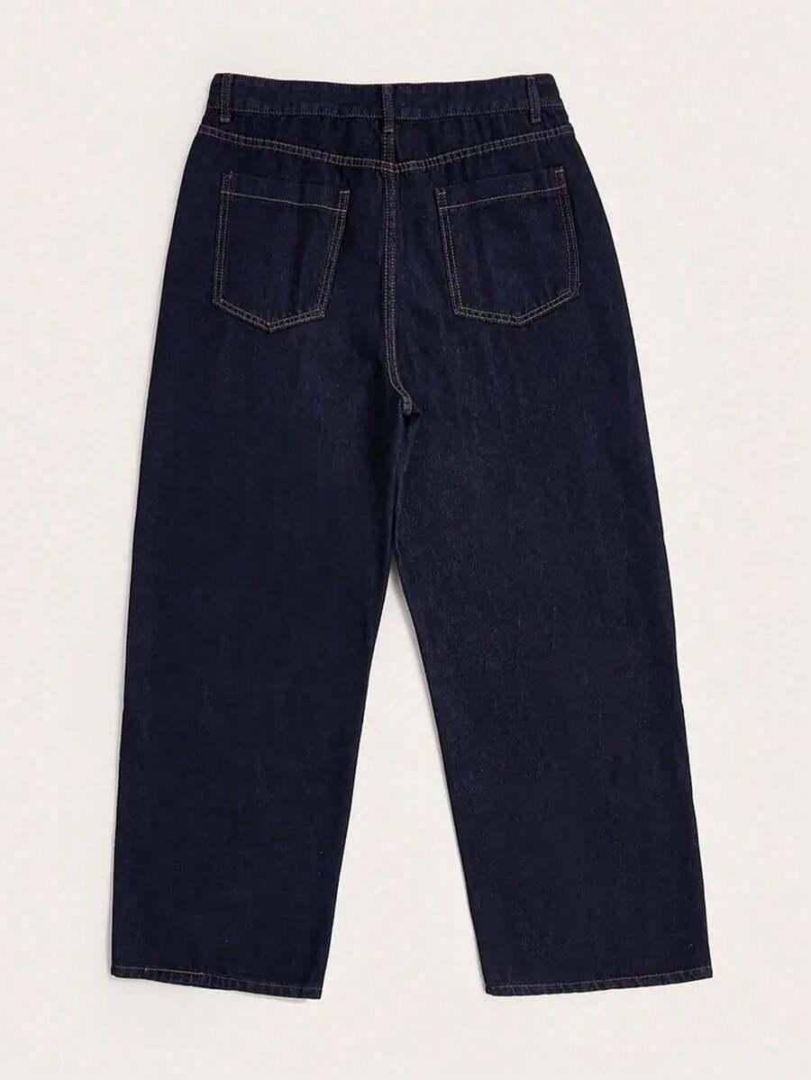 SPODNIE JEANS SZEROKIE NOGAWKI