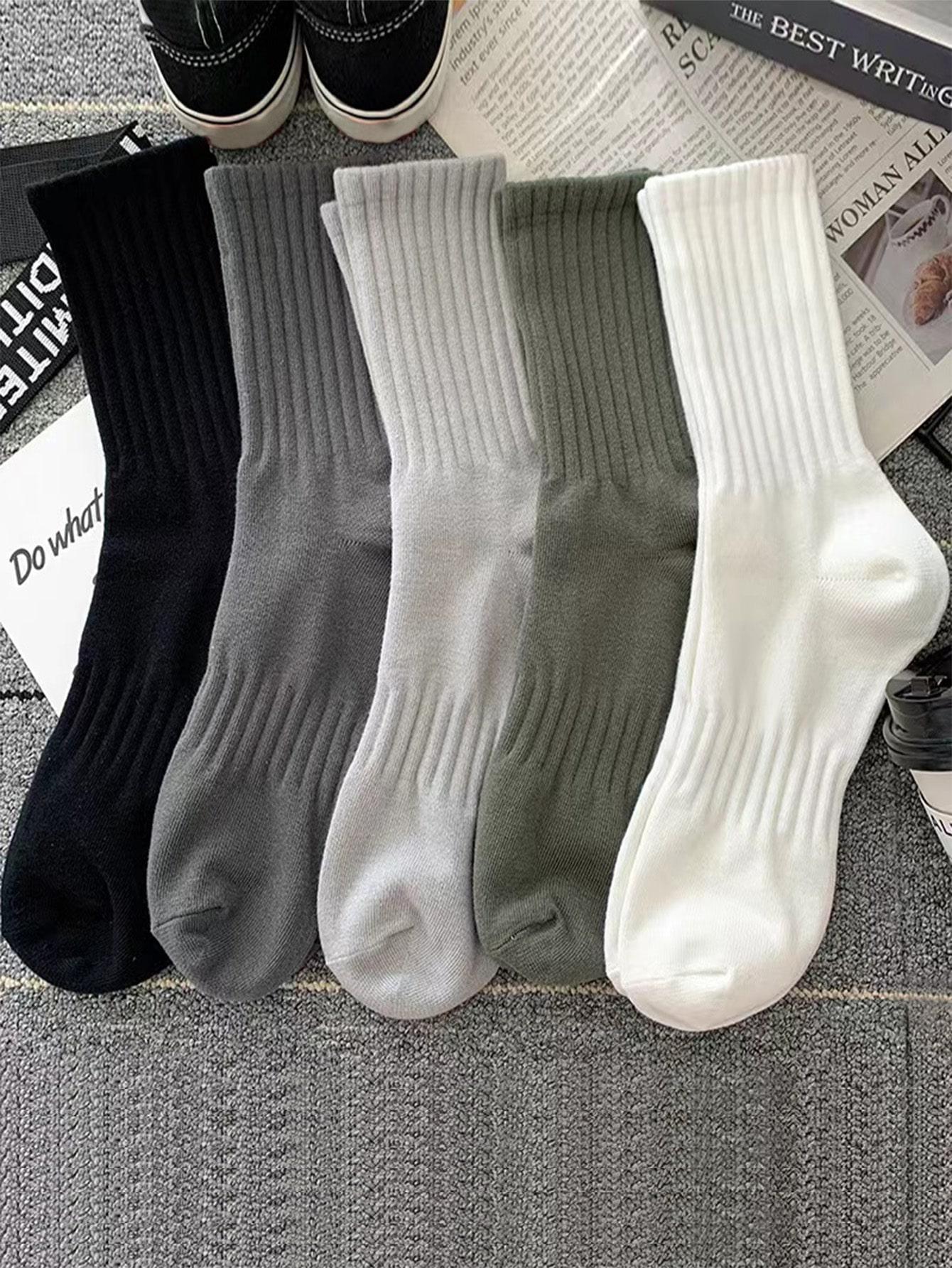 gładkie skarpetki 5-pack