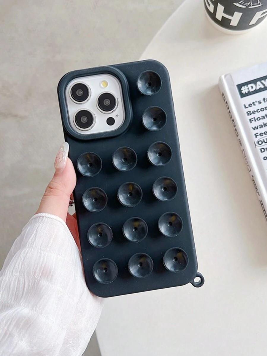 CZARNE ETUI NA TELEFON IPHONE 16