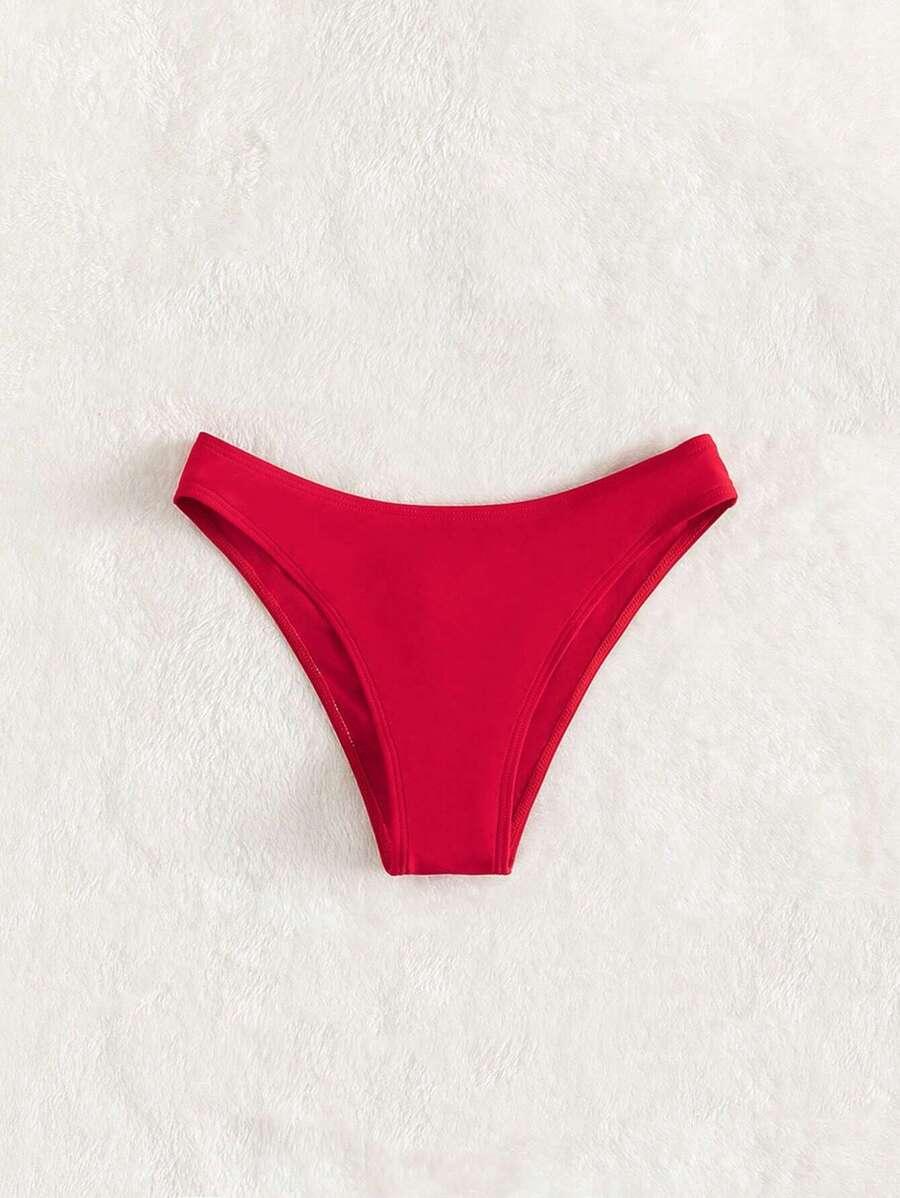 CZERWONY DÓŁ OD BIKINI