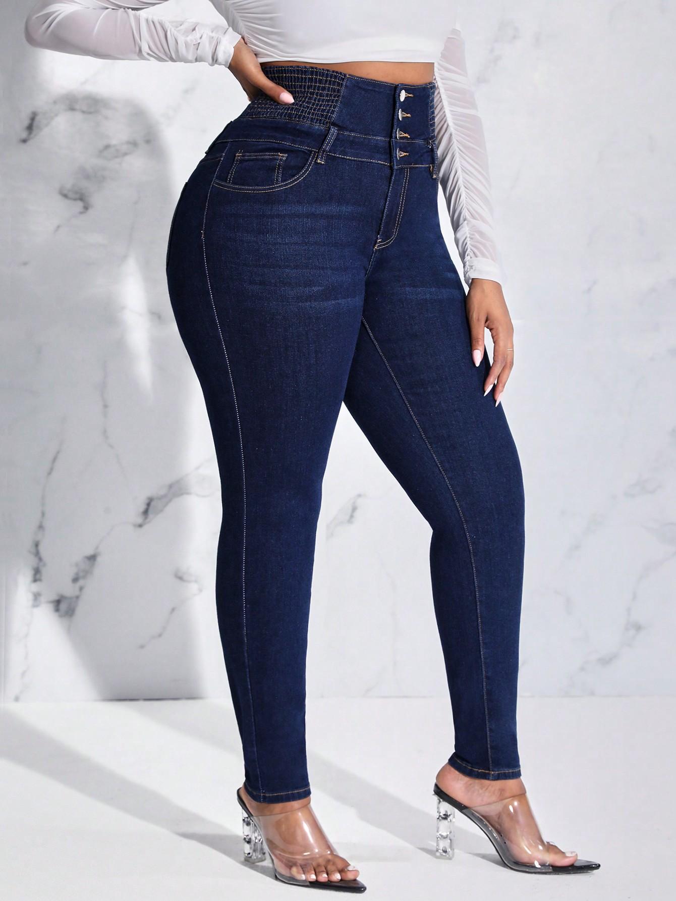 NIEBIESKIE SPODNIE JEANS