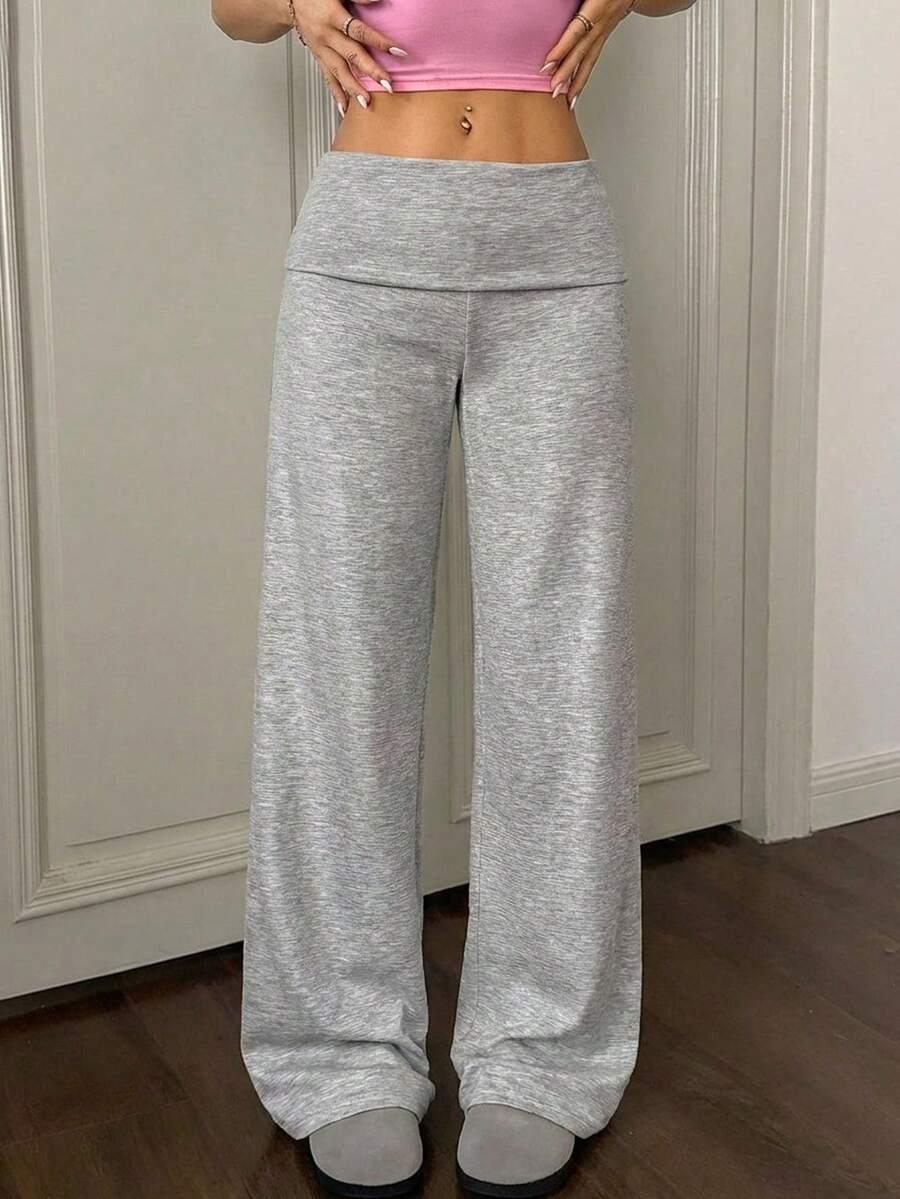 szare spodnie casual 