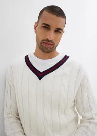 SWETER Z CIENKIEJ DZIANINY