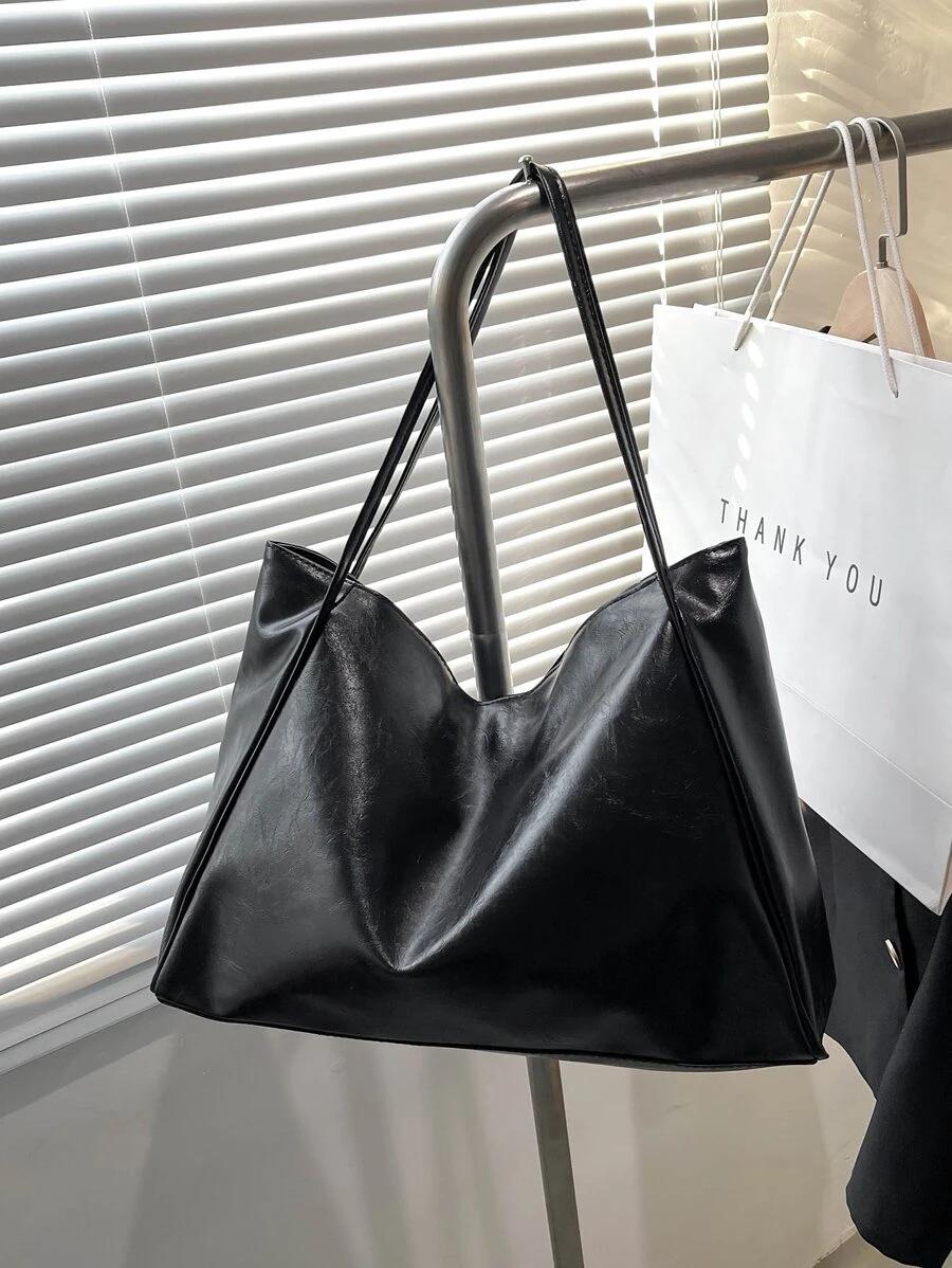 CZARNA TOREBKA SHOPPER