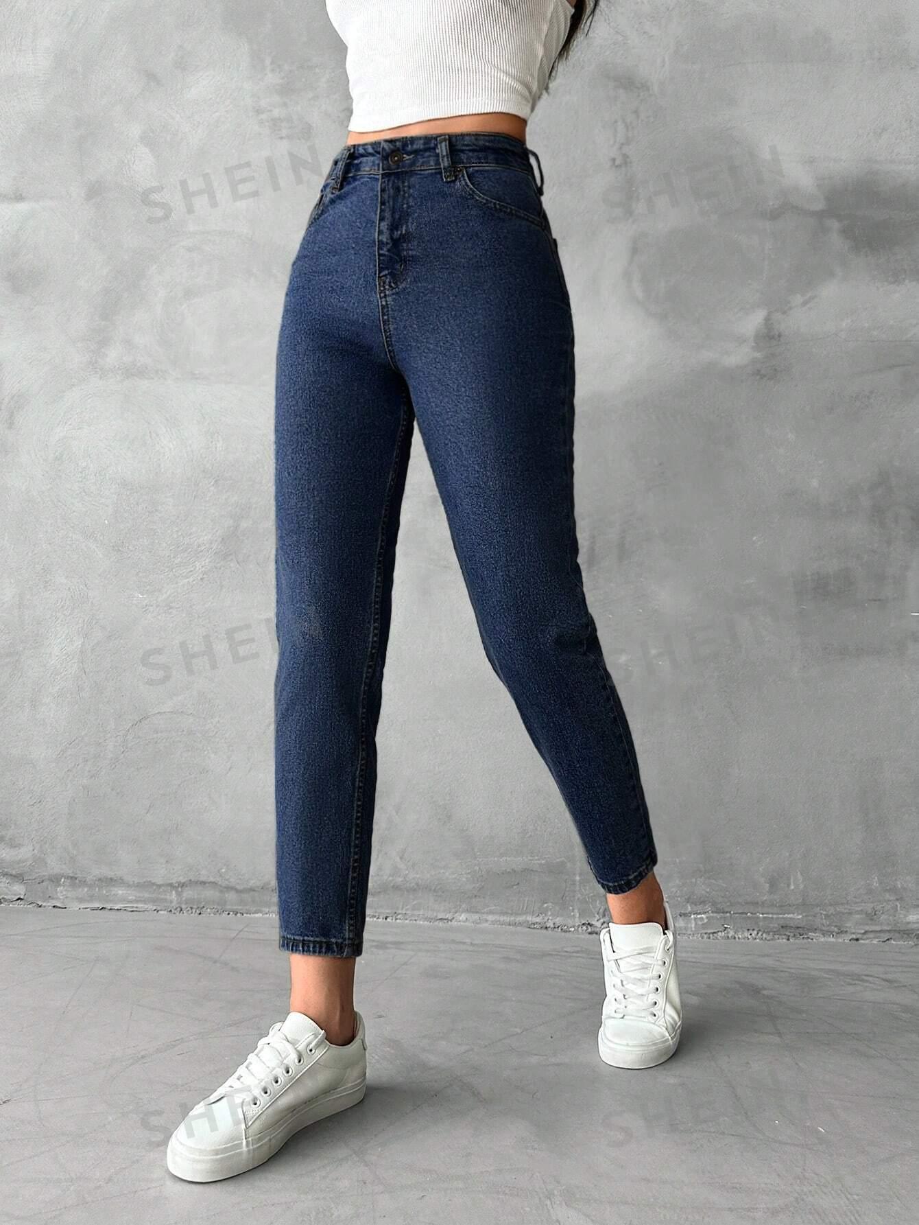 NIEBIESKIE SPODNIE JEANS 