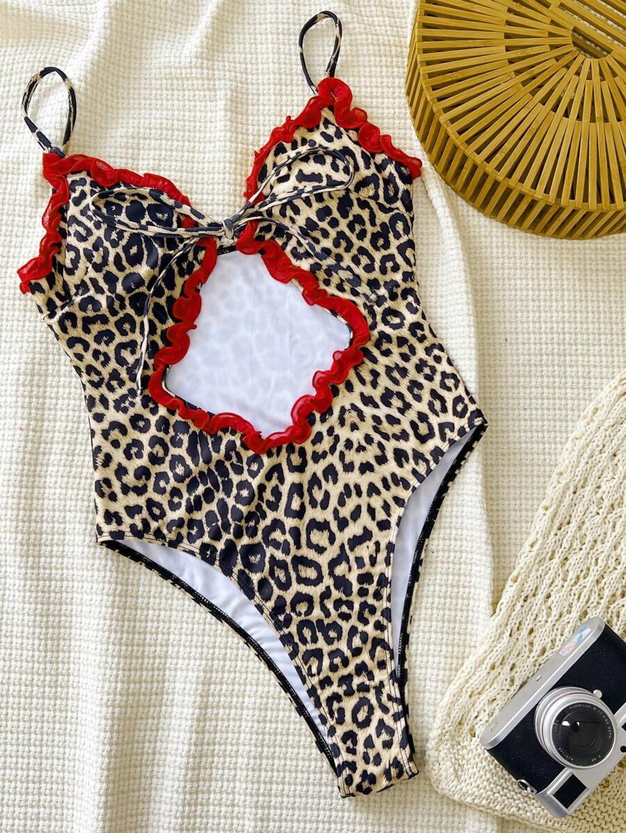 JEDNOCZĘŚCIOWY STRÓJ KĄPIELOWY ANIMAL PRINT