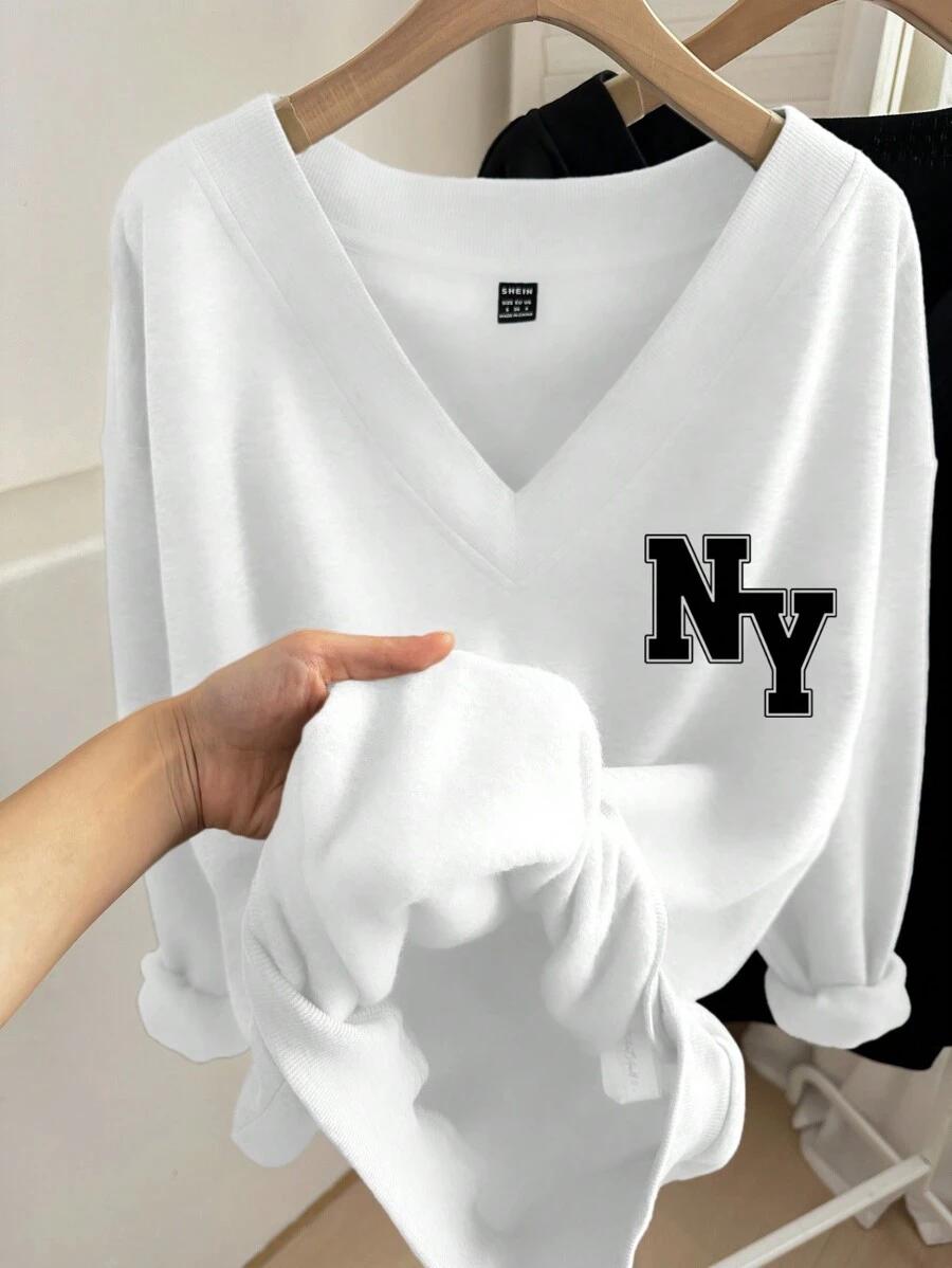 BLUZA V-NECK 2-PACK