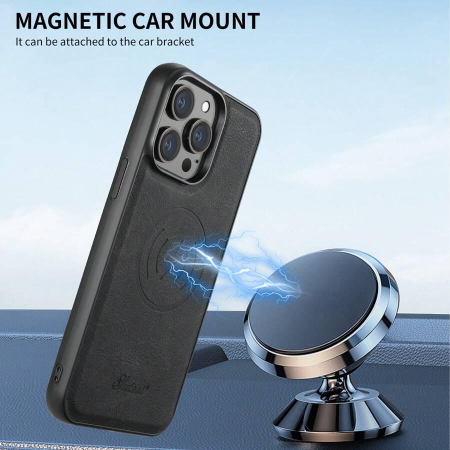 CZARNE ETUI NA TELEFON IPHONE 16 Pro