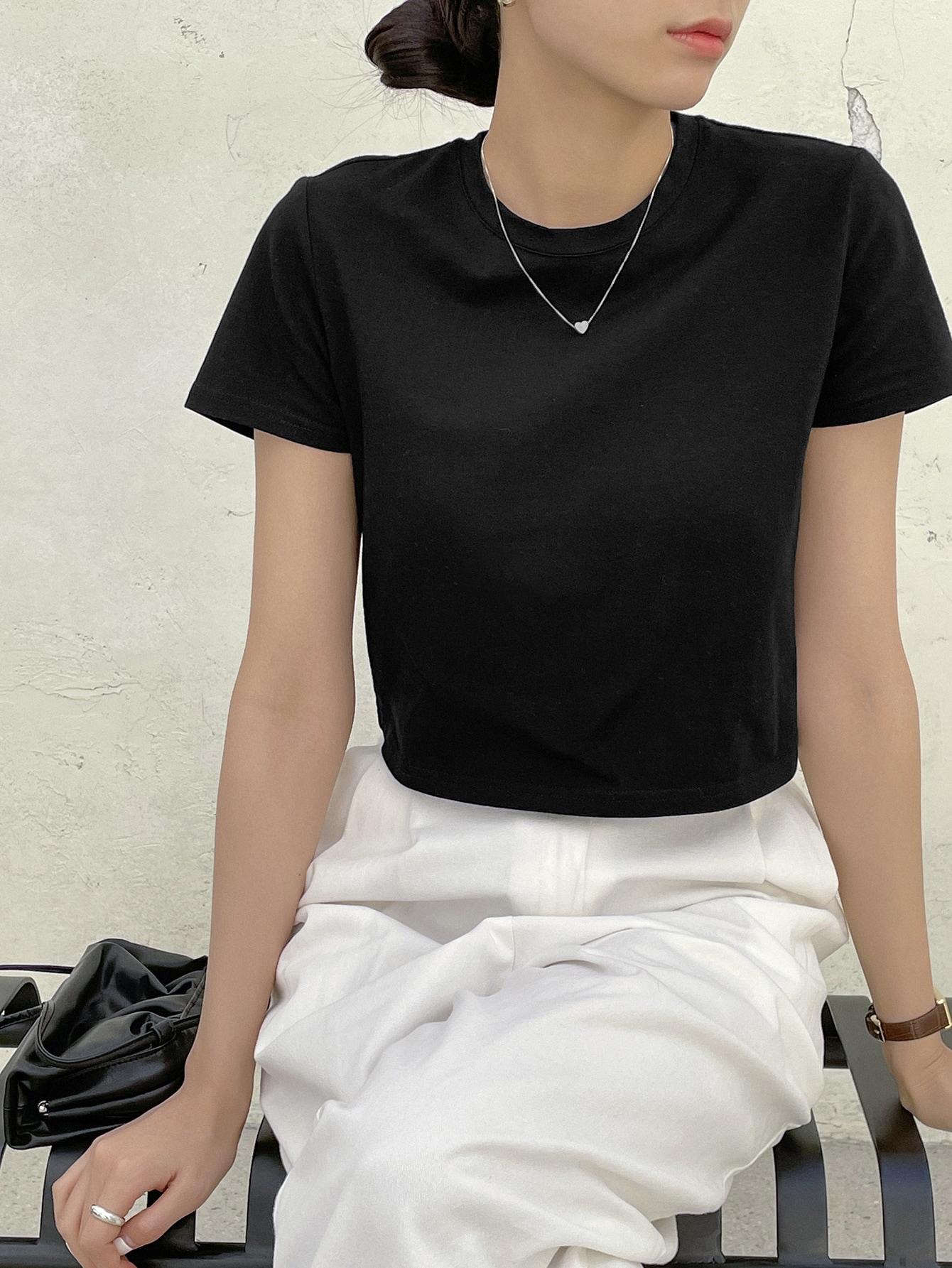 CZARNY t-shirt BASIC