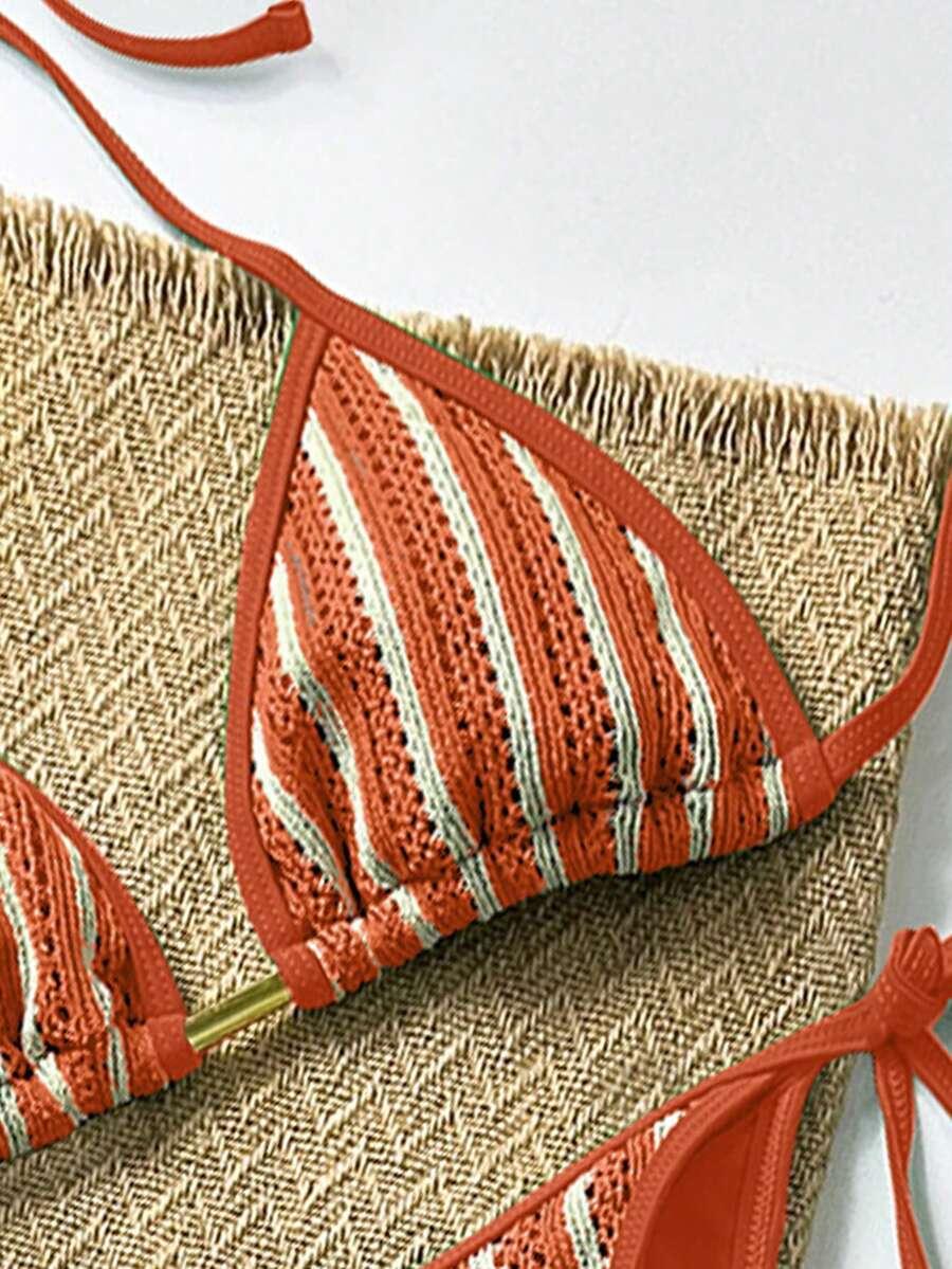 bikini spodnie komplet paski 
