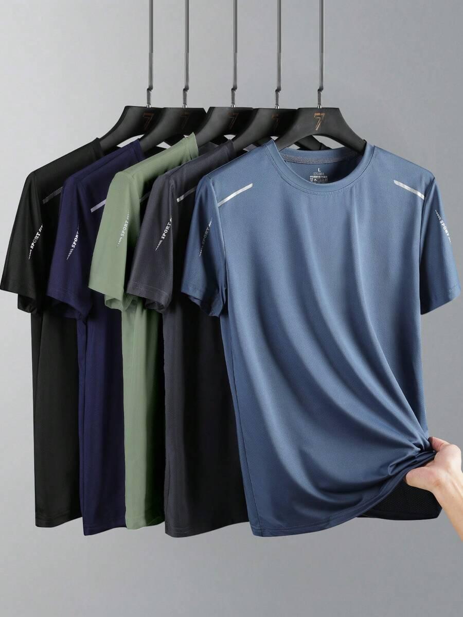 GŁADKI T-SHIRT 5-PACK